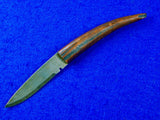 Vintage US Custom Made Handmade Hunting Knife
