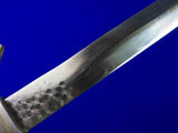 Vintage US Custom Made Handmade Large Heavy Dagger Fighting Knife w Scabbard