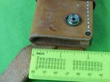 US Custom Made RUANA Montana Standard Bowie Knife Leather Sheath Scabbard Case