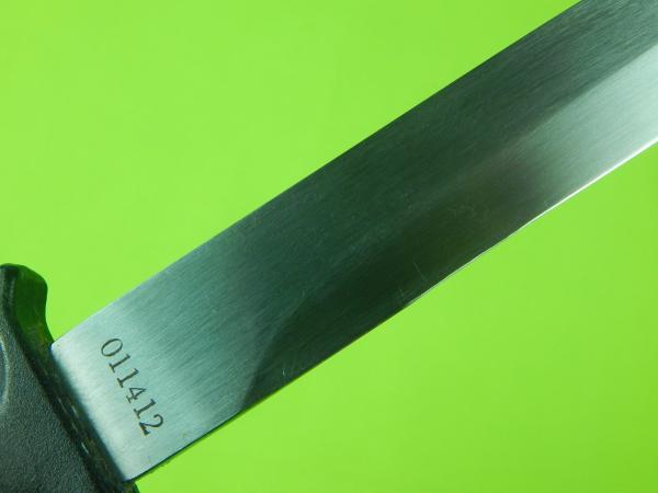 US GERBER Command II Fighting Knife & Sheath Etched # 011412 – ANTIQUE ...