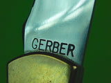 US GERBER Limited Sportsman I Large Hunting Folding Pocket Agate Stone Knife Box
