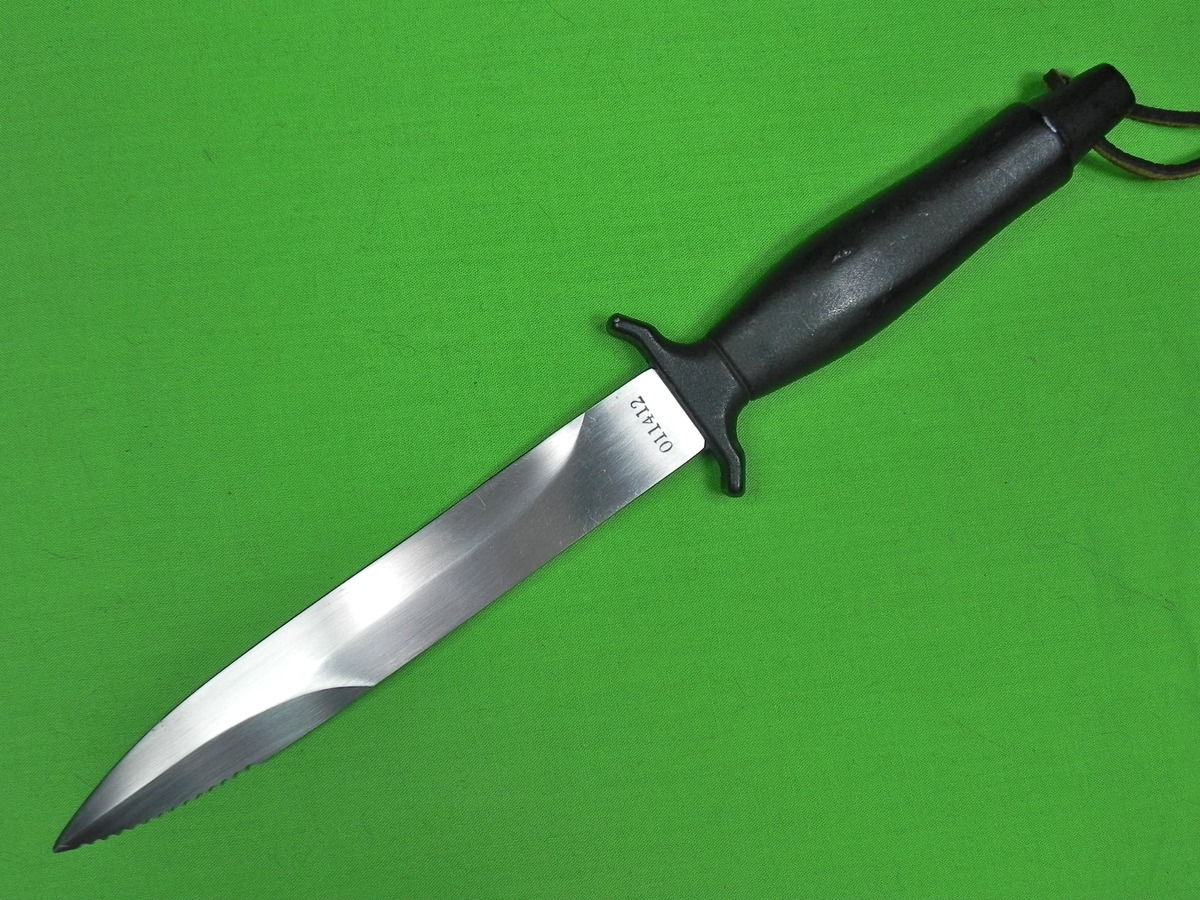 US GERBER MK2 Commando Fighting Knife & Sheath Etched # 011412 ...