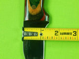 US Handmade Custom Cutlery Inc. Marengo Iowa Hunting Skinner Knife w/ Sheath