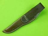 US Handmade Custom Cutlery Inc. Marengo Iowa Hunting Skinner Knife w/ Sheath