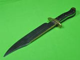 US Custom Hand Made by JIM JENNINGS ROBERTS' ROOST Huge Bowie Fighting Knife