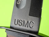 US Ka-Bar USMC Marine Corps Afghanistan Commemorative MK2 Fighting Knife Sheath