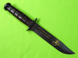 US Ka-Bar USMC Marine Corps Commemorative MK2 Fighting Knife Sheath Box