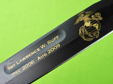 US Ka-Bar USMC Marine Corps Commemorative MK2 Fighting Knife Sheath Box