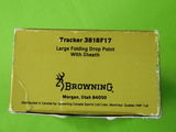 US Browning Tracker 3818F17 Sportsman's Large Lockback Folding Pocket Knife