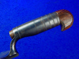 US Model 1873 Springfield 45-70 Trapdoor Rifle Trowel Bayonet Knife w/ Scabbard