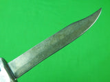 RARE Antique US OWATONNA Unusual Aluminum Indian Head Custom Made Knife