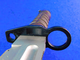 US Phrobis III Bayonet Fighting Knife w/ Scabbard