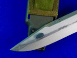 US Phrobis III Bayonet Fighting Knife w/ Scabbard