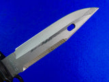 US Phrobis III Bayonet Fighting Knife w/ Scabbard