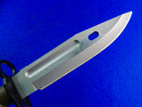 US Phrobis III Bayonet Fighting Knife w/ Scabbard