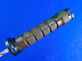US Phrobis III Bayonet Fighting Knife w/ Scabbard