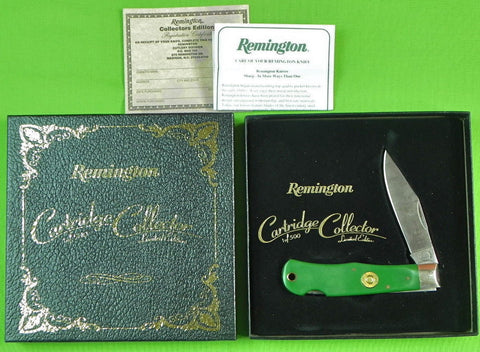 US REMINGTON Cartridge Collector Limited 1/500 Lock Back Folding Pocket Knife #2