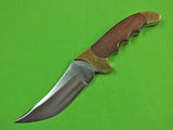 Vintage US RIGID Limited SHAW LEIBOWITZ Engraved Hunting Fighting Knife