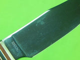 US Remington RH33C 175 Anniversary Gold Etched Hunting Knife w/ Display & Box
