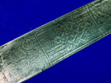 US Revolutionary Wars Antique Old British or French Engraved Rapier Sword