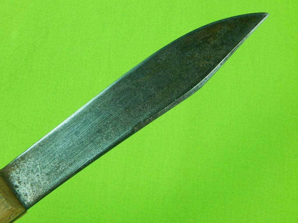 Vintage US Sailing Sailor Rigging Knife Marlinspike Sheath ANTIQUE