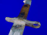 US Spanish-American War Krag Rifle Bayonet Fighting Knife