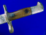 US Spanish-American War Krag Rifle Bayonet Fighting Knife