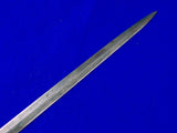 US Spanish-American War Model 1860 Engraved Staff & Field Officer's Sword