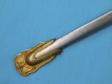 US Spanish American War Model 1860 Presentation Gold Engraved Officer's Sword