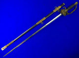 US Spanish American War Model 1860 Presentation Grade Engraved Officer's Sword