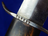 US Turkish Turkey WWI WW1 Stiletto Fighting Knife Dagger
