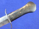 US Turkish Turkey WWI WW1 Stiletto Fighting Knife Dagger