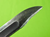 US Vietnam Era Camillus Jet Pilot Survival Commando Fighting Knife w/ Sheath