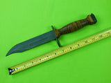 US Vietnam Era Conetta Bayonet Fighting Knife MK2 Blade w/ Sheath