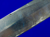 US Vietnam Era Custom Handmade RANDALL Fighting Knife w/ Split Back Sheath Stone