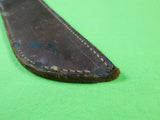 US Vietnam Era Original Leather Sheath Scabbard Case for Delta Fighting Knife