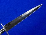 US Vietnam MARINE RAIDER Presentation Japan Sword Stiletto Fighting Knife Sheath