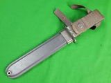 US Vietnam UDT Nonmagnetic IMPERIAL Military Diving Dive Fighting Knife Scabbard