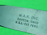 US W.A.K. Inc. Large Folding Knife Throwing Star
