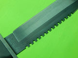US WESTERN Cutlery COLEMAN Model 221 Survival Tactical Saw Back Fighting Knife
