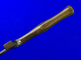 US Antique WW1 WW2 Custom Made Trench Art Fighting Knife Stiletto Dagger