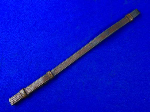US WW1 Antique Old Leather Sword Portepee Knot