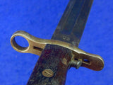 US WW1 Model 1905 SA Bayonet Fighting Knife w/ Scabbard