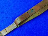 US WW1 Model 1907 Milsco 1943 Model 1903 Rifle Leather Sling