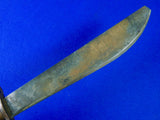 US WW1 Antique Model 1909 SA Bolo Fighting Knife w/ Scabbard