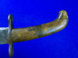 US WW1 Antique Model 1909 SA Bolo Fighting Knife w/ Scabbard