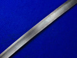 US WW1 Antique Old Bannerman Collector's Sword w/ Scabbard