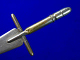US WW1 Antique Vintage Old Trench Art Letter Opener