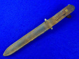 US WW2 ANDERSON Sword Blade Fighting Knife with Sheath