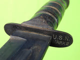 US WW2 Vintage Camillus Guard Marked MK2 Navy USN Fighting Knife
